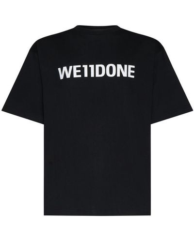 we11done T-shirts And Polos - Black