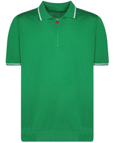 Kiton T-Shirts - Green