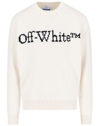 Off-White c/o Virgil Abloh Off- Sweaters - White