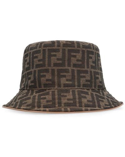 Fendi Bucket Hat - Brown