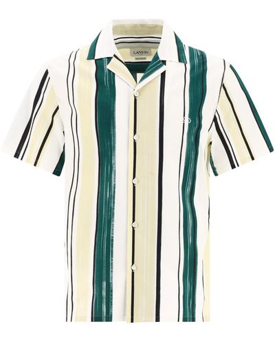 Lanvin Shirt With Striped Pattern - White