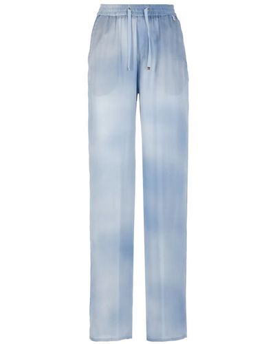 Herno Trousers Light - Blue