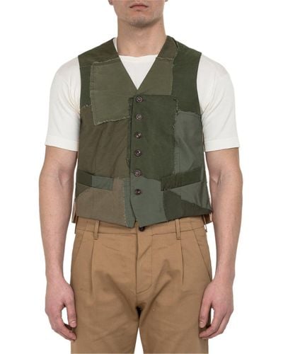 Fortela Vest With Patches - Green