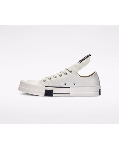 Rick Owens X Converse Drkstar Low-top Trainers - White
