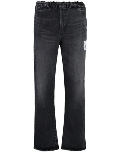 Maison Mihara Yasuhiro 5-pocket Straight-leg Jeans - Blue