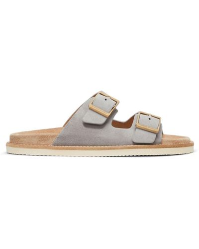 Brunello Cucinelli Suede Leather Slip-On - Multicolour