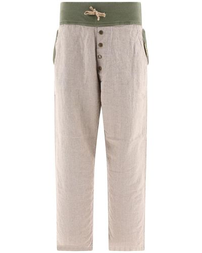 Kapital "2Tone" Trousers - Grey