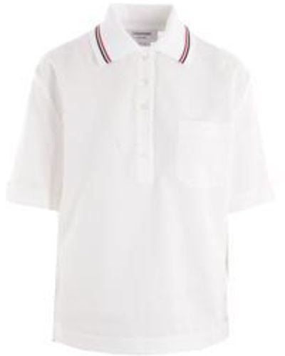 Thom Browne T-Shirts And Polos - White