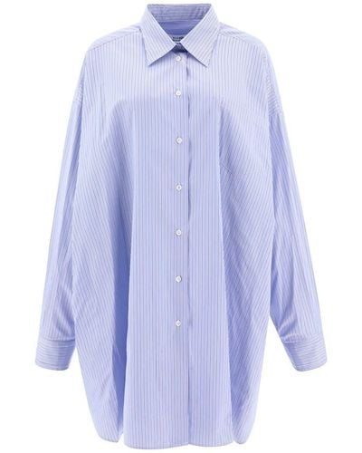 Maison Margiela Striped Shirt - Blue