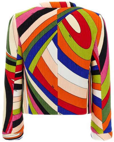 Emilio Pucci Jackets - Multicolour