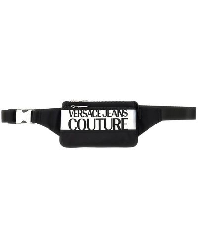Versace Jeans Couture Pouch With Logo - Black