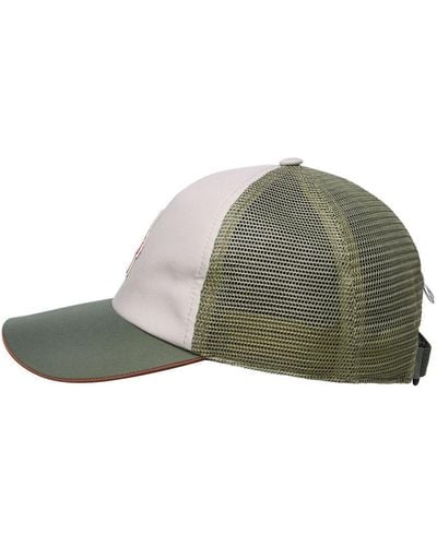 3 MONCLER GRENOBLE Nylon Hat - Green