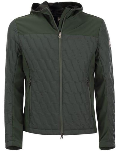 Colmar Padded Jacket With Ultrasonic Seams - Green