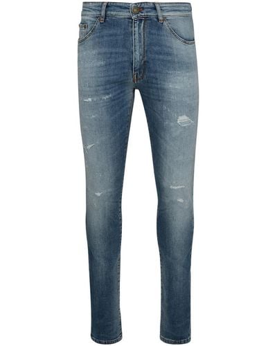 Pt05 Blue Cotton Jeans