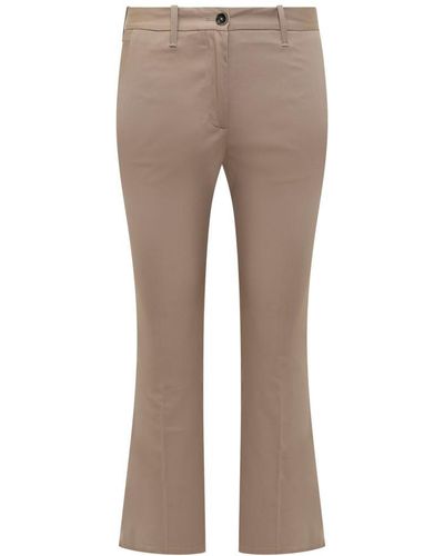 Nine:inthe:morning Rome Trumpet Trousers - Grey