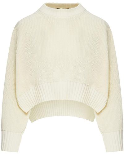 Roberto Collina Round Neck Sweater - White