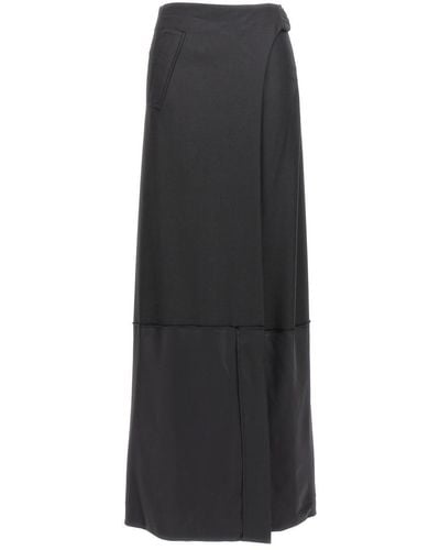Victoria Beckham Infinity Skirts - Black