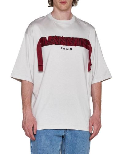 Lanvin T-Shirts And Polos - White
