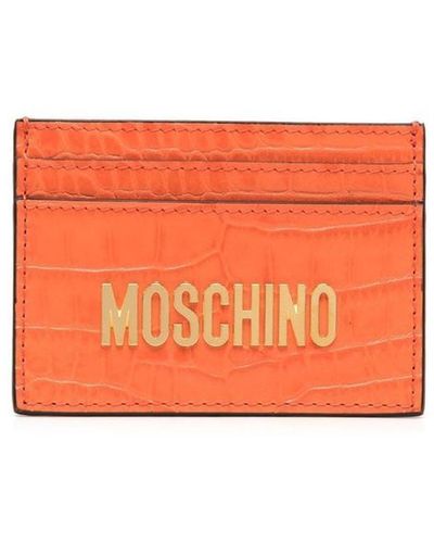 Moschino Wallets - Orange