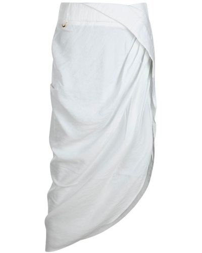 Jacquemus Skirts White - Grey
