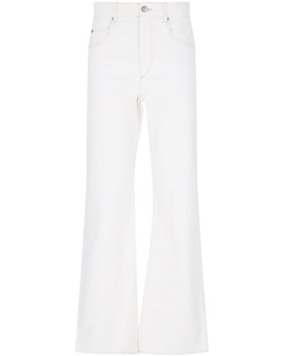 Isabel Marant Bootcut Jeans - White