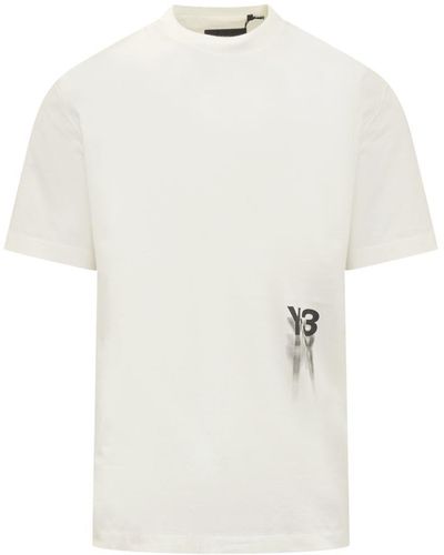 Y-3 Y-3 Gfx T-shirt - White