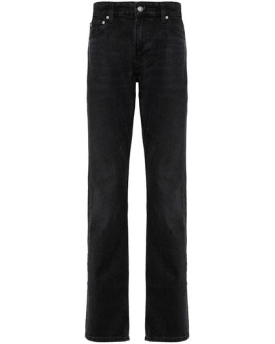 Calvin Klein Low-rise Slim Fit Jeans - Black