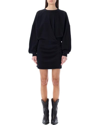Isabel Marant Samuela Mini Dress - Black
