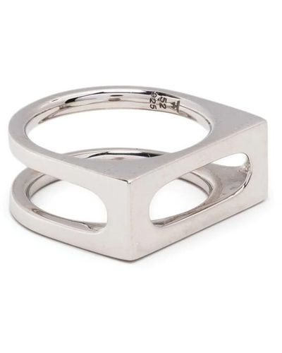 Tom Wood Cage Ring Single Accessories - White