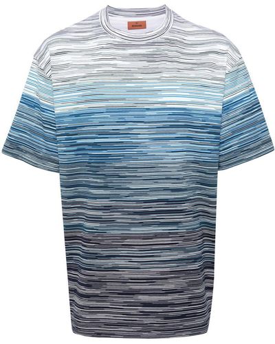 Missoni Striped T-Shirt - Blue