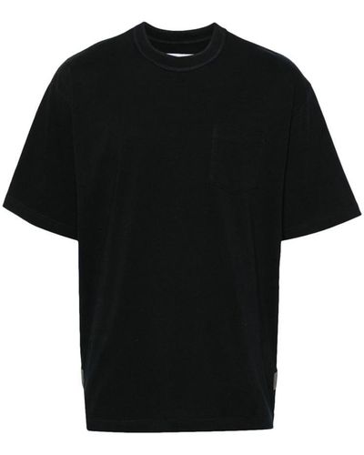 Sacai T-shirts - Black