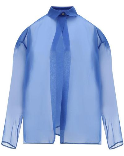 Giorgio Armani Shirts - Blue