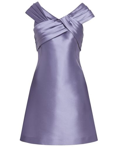 Alberta Ferretti Day Evening Dress - Purple