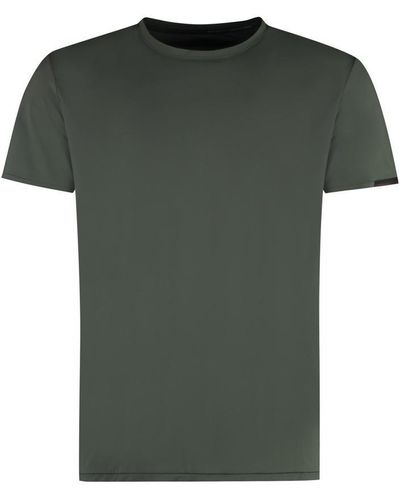 Rrd Oxford Techno Fabric T-Shirt - Green