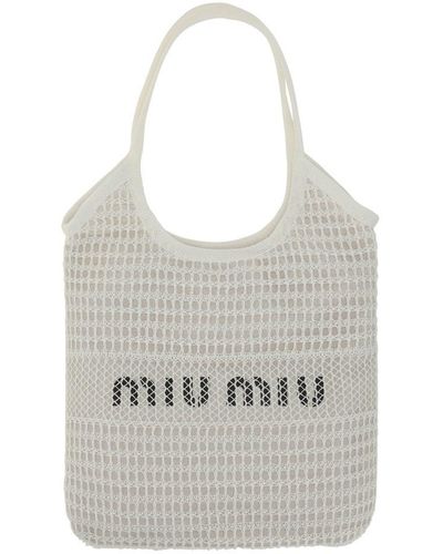 Miu Miu Shoulder Bags - White