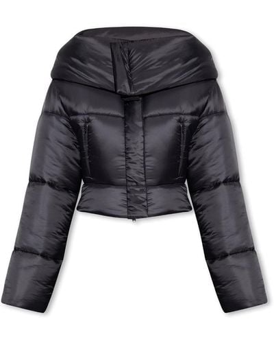 Alaïa Cropped Insulated Jacket - Black