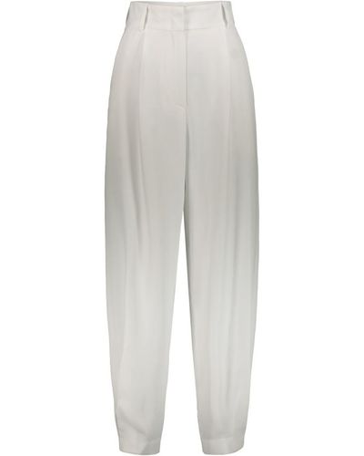 Rochas PAGGED Pants Clothing - White