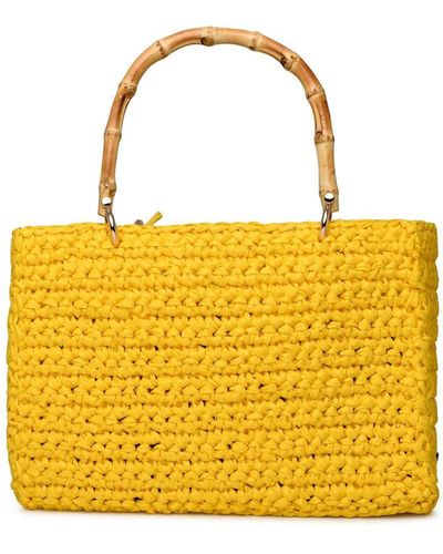 Yellow Chica Tote bags for Women | Lyst