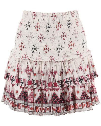 Isabel Marant Isabel Marant Etoile 'naomi' Mini Skirt - White