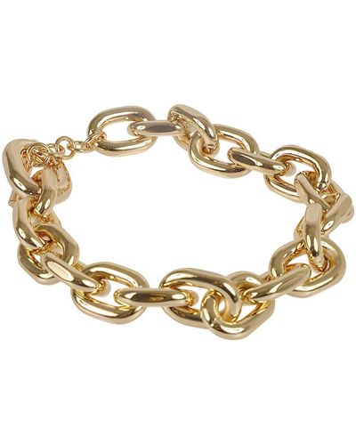 Rabanne Paco - Chunky Chain-link Necklace - Metallic