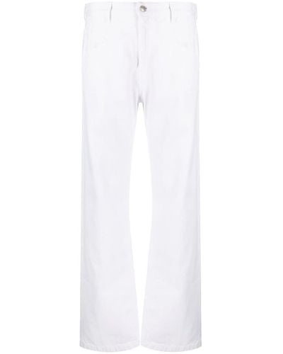 Isabel Marant Straight-leg Denim Jeans - White