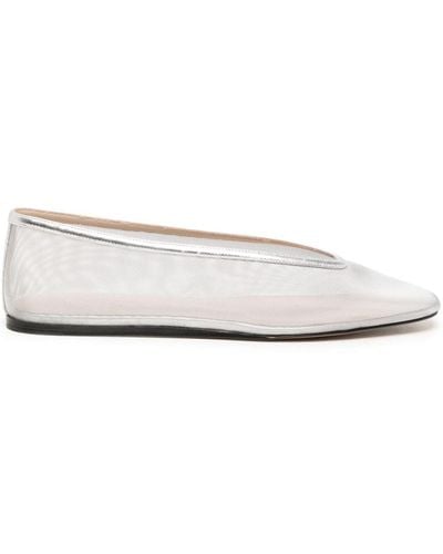 Le Monde Beryl Luna Slipper Mesh Shoes - White