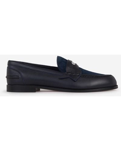 Christian Louboutin Penny Donna Loafers - Blue