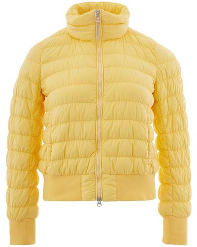 Yellow Woolrich Coats For Women | Lyst