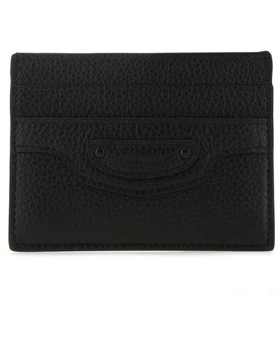  BALENCIAGA PAPIER Paper Card Case, Business Card Holder,  Men's, Card Case, 505238, DLQ0N 1000 [Parallel Import] : Clothing, Shoes &  Jewelry