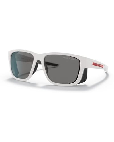 Prada Ps07Ws Polarizzato Sunglasses - Gray