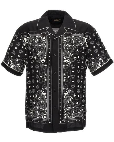 MCM Bandana Shirt, Blouse - Black