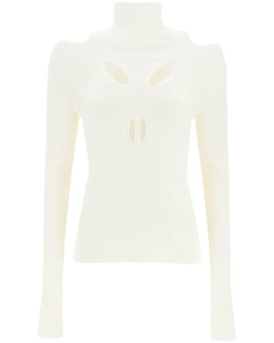 Dion Lee Cut-out Skivvy - White