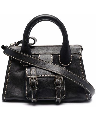 Chloé Edith Mini Handbag - Black