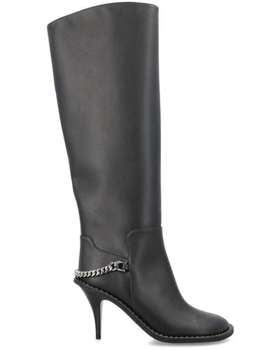 Stella McCartney Ryder 110mm Faux-leather Knee-high Boots - Black